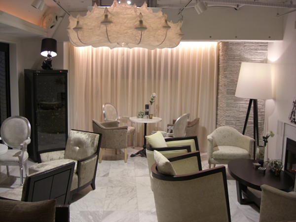 Salon en velours